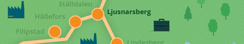 Karta Ljusnarsberg